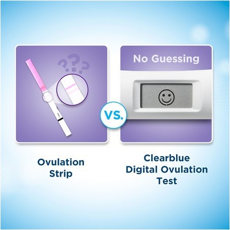 Clearblue Advanced Digital Ψηφιακό Τεστ Ωορρηξίας με δείκτη δύο ορμονών 10 Τεμ.