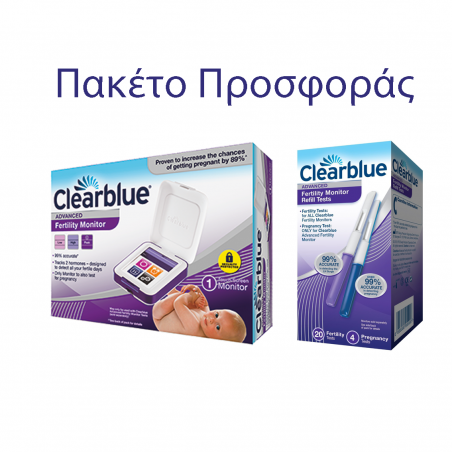 Clearblue Advanced Μόνιτορ Ωορρηξίας με Touch Screen